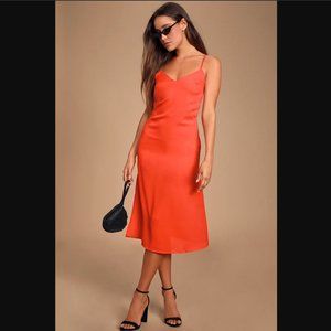 Coral Lulu Dress "Perfect For You" NWT Sz L